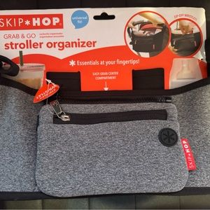 Skip Hop Gray Stroller Organizer Brand New